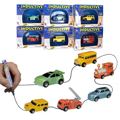 Magic Pen Inductive Robot Toys Interactive Car Robot Inductive Drawbot • £15.59