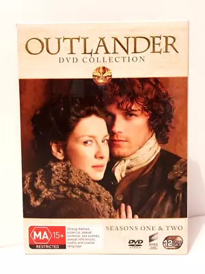 Outlander DVD Collection Seasons 1 & 2 Box Set 12 Discs PAL Reg 2 & 4 • $19.95