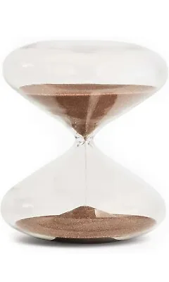 Mindful Focus 30 Minutes Sand Timer Hourglass Glass Desk Timer For Productivity • £29.99