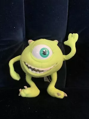 2001 Hasbro Disney Pixar Monsters Inc Mike Wazowski 5.5” Posable Plush Toy • $8.99