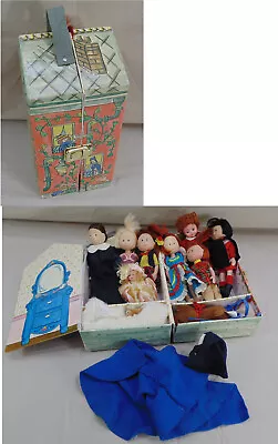 Vintage Lot Of 8 Eden Dolls With Dollhouse Madeline Barbara Bemelmans • $84.99