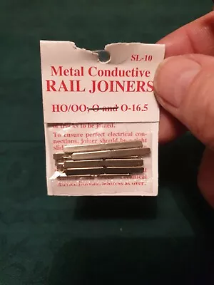 SL- 10 Pack Of Peco Streamline HO/OO Rail Joiners • £0.99