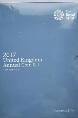 2017 UK Royal Mint Annual 13 Coin Set Replacement Sleeve And Book • £10