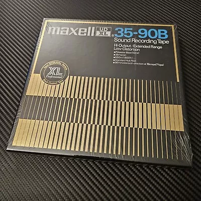 Maxell UD XL 35-90B 7  Open Reel Tape Brand New (Never Opened) • $40