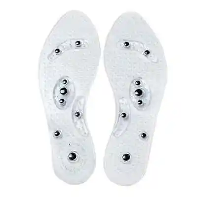 Magnetic Insoles Massage Transparent 8 Magnets For Women And Man • £4.99