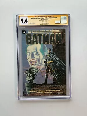 Batman: Official Motion Picture Adaptation CGC 9.4 SS Signed By Michael Keaton • $729.16