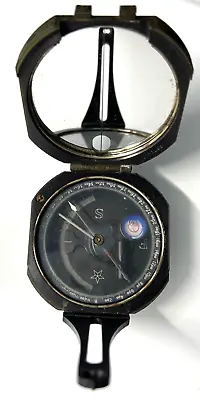 Rare Military M2  Fee And Stemwedel Inc  Compass W/ Flaming Ordinance Stamp • $200