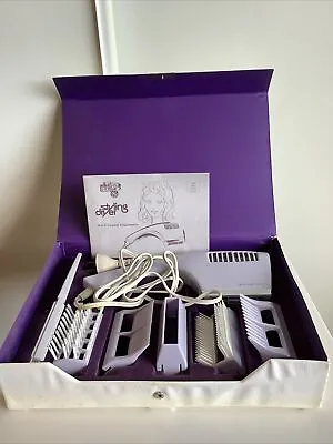 Vintage Heiress General Electric Styling Hair Dryer With Attachments Purple • $80