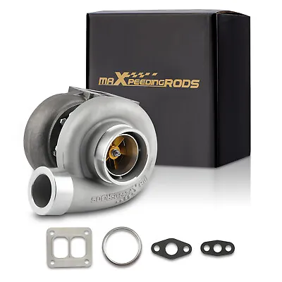 Universal GT45 Billet Turbo Charger T4 A/R .66 A/R 1.05 3.5  V-band For 4-6L • $417