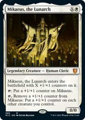 Mikaeus The Lunarch X4 - Commander: Innistrad: Midnight Hunt - NM-Mint English • $3.49