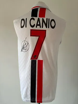 Signed PAOLO DI CANIO Retro Shirt - AC Milan - EXACT PROOF/COA - Private Signing • £144.99