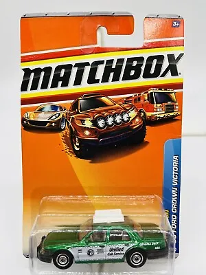 Matchbox '06 Ford Crown Victoria Taxi (2010 MBX City Action)  Unified Cab  • $6.38