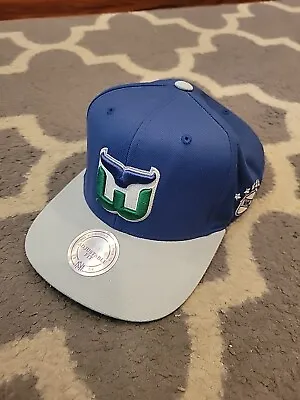 Hartford Whalers Mitchell & Ness NHL Throwback Snapback Vintage Hockey Hat Cap • $29.99