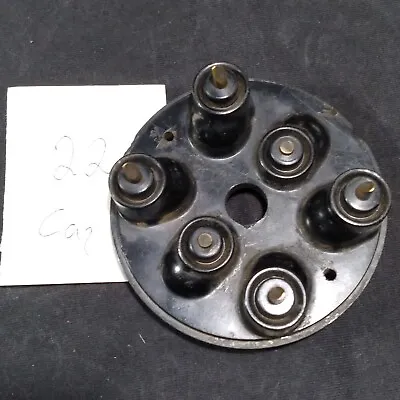 1936 1948 Lincoln V12 Flathead  Distributor Terminal Plate Inner Cap Zephyr 22 • $59