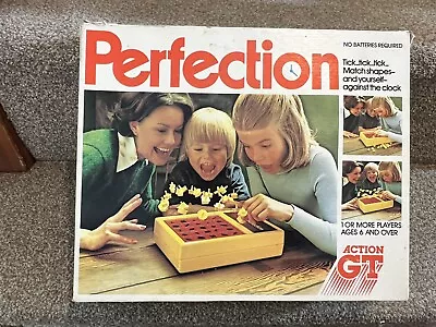 Vintage Perfection Game Action GT 1980's Boxed  100% Complete • £21