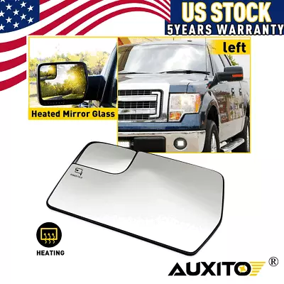 For 2011-14 Ford F-150 Power Heated Auto Dimming Signal Driver Side View Mirror • $22.99