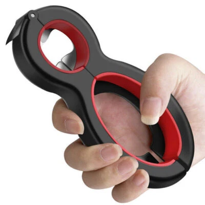£6.11 • Buy UK 6 In 1 Can Opener Multi Purpose Screw Cap Jar Openers Bottle Lid Grip Kitchen