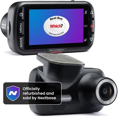 Nextbase 222G GPS Car Dash Cam - 1080p/30fps HD 140° Recording Car Camera • £49.95