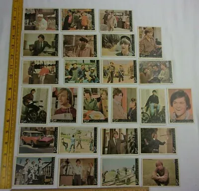 The MONKEES Cards Lot Of 30 1960s Color Raybert Screen Gems • $49.95