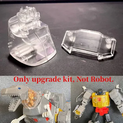 Transparent Neck Chest Cover Tooth Arm Fill Parts Upgrade Kit For SS86 Grimlock • $19.38