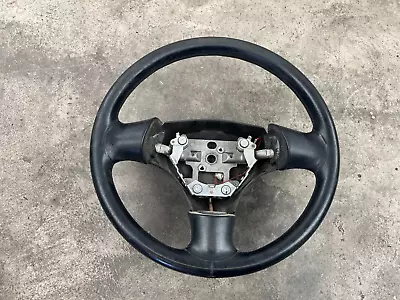 1999-2005 Mazda MX5 Miata OEM Black Leather Steering Wheel NB 99-05 *WEAR* • $100