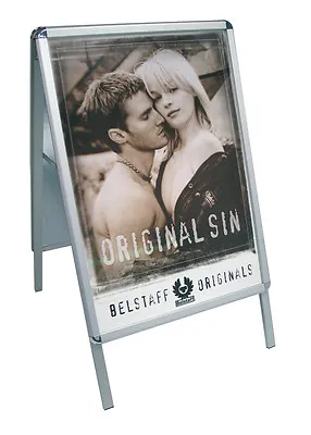 A-Board Forecourt Pavement Sign With Double Sided Poster Display Frame & Covers  • £64.99