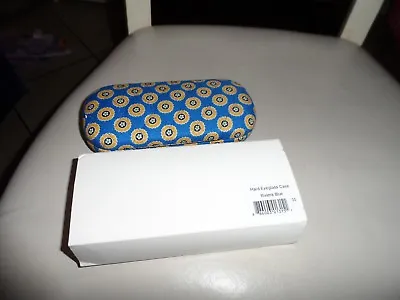 Vera Bradley Hard Eyeglass Case In Retired Riviera Blue  Pattern • $19.50