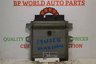 A56H92Z1T Nissan Maxima 2012-13 Engine Control Unit ECU Module 318-20B3 • $17.99