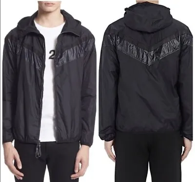 Rag & Bone Black Jacket Windbreaker Track XS Mens Unisex • $73