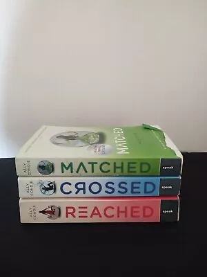 Matched Trilogy By Ally Condie (3 Paperback Novels) Accept. Condition • $10