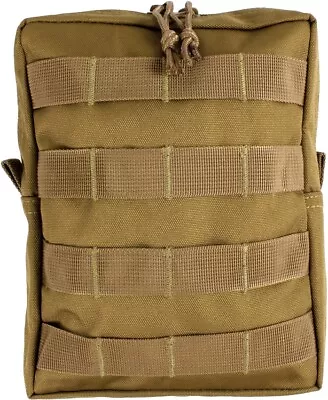 Red Rock Outdoor Gear Large MOLLE Utility Pouch Coyote Internal Loops MOLLE • $19.19