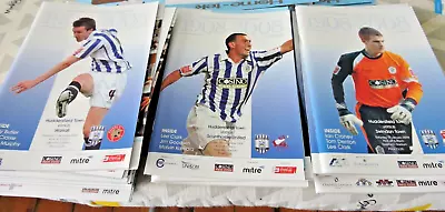£7.80 • Buy Huddersfield Town - 27 Programmes 2008/2009 Season
