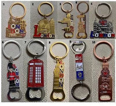 10 X Union Jack London Souvenir Keyring Keychain British Gift Bottle Opener  • £9.99