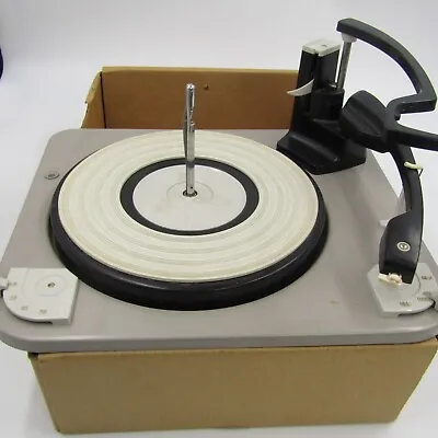 Turntable From MCM Console Stereo 4 Speed For Parts Or Repair Replacement Workin • $87.75