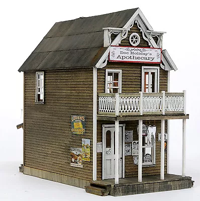 $94 • Buy O SCALE On3/On30 BANTA MODEL WORKS #6145 Doc Holiday's Apothecary