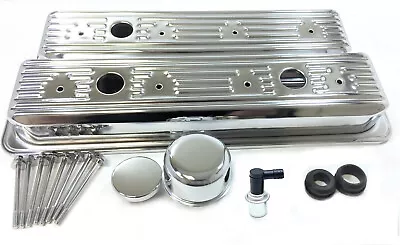 1987-00 Chevy Vortec GMC 305 5.0 & 350 5.7 Valve Covers Complete Kit All Chrome • $99.95