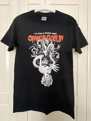 Orange Goblin ‘10 Years Of Drunken Horror’ Tshirt. Brand New. Rare • £15