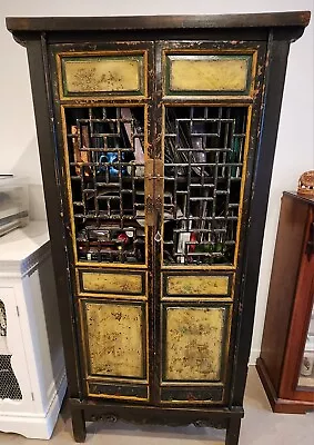 $299 • Buy Antique Original Chinese Cabinet - Two Door In Good Condition