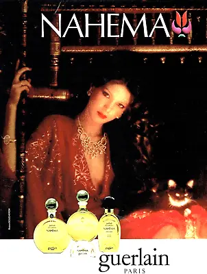 1981 Advertising 0823 Nahema Perfume Toilet Guerlain Advertising • $3.19
