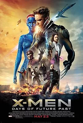 X-Men High Quality Movie Poster Choose Your Size A4 A3 And A2 Poster Only • $30.31