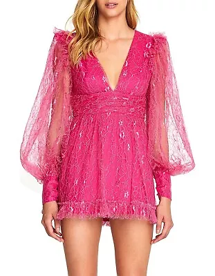 ALICE MCCALL  Floyd  Pink Lace Womens Dress Size 6 • $135