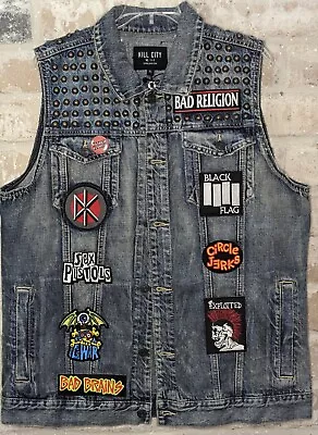 Punk Crossover Kill City Battle Vest Men's XL Fear Havok DK *See Measurements* • $200