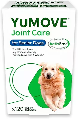 YuMOVE Senior Dog | High Strength Joint Supplement For Older With Glucosamine. • £28.99