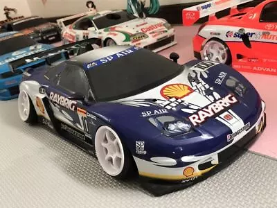 1/10 RC Car Painted Body Honda NSX Raybrig Race Car • $193