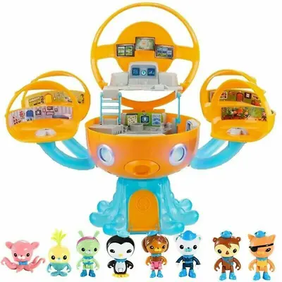 Octonauts Octopod Castle Playset Barnacles Peso Kwazii Action Figure Kids Toy  • $21.45