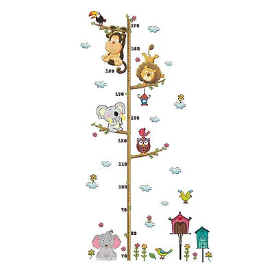 Animal Owl Monkey Jungle Tree Kids Wall Stickers Home Decor Mural Decal Nursery • $10.95