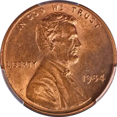 1984-P Lincoln Cent Doubled Die Obverse PCGS MS63 RD Nice Eye Appeal • $177