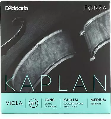 D'Addario K410 Kaplan Forza Viola String Set - Long Size • $93.99