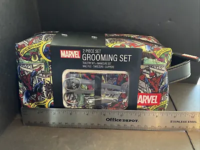 Marvel Spiderman Retro Comics Grooming Kit Bag • $18.99