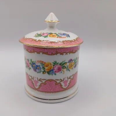 Crown Staffordshire Fine Bone China Jam Pot • £4.99